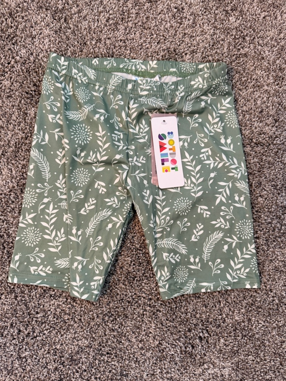 DDS Floral Knit Shorts - Girls
